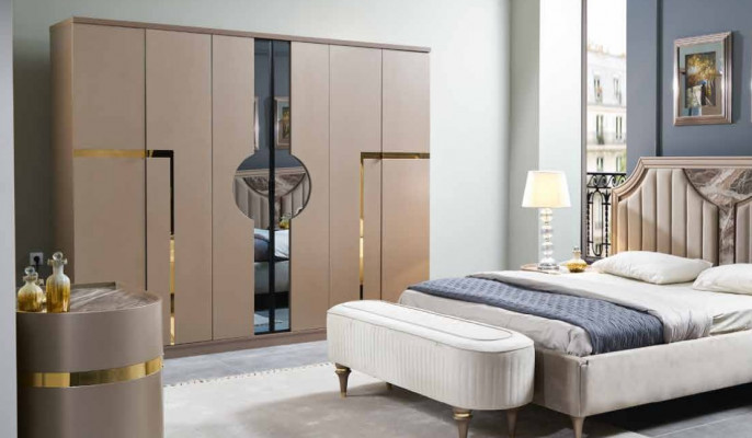 Kledingkast Luxe Kast Slaapkamer Meubels Italiaanse Stijl Houten Kasten