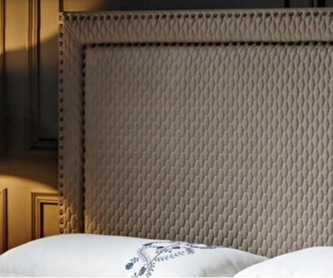 Tweepersoonsbed Bed Huwelijksbed Ontwerp Luxe Luxe Gestoffeerd Bed Design Bedden Leer Bedden