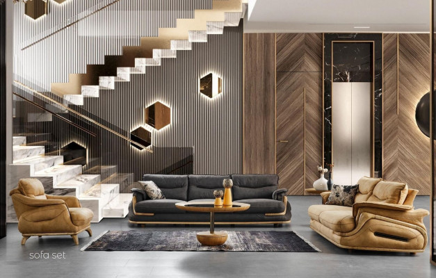 Fauteuil 1-persoons woonkamer Relax Design Italiaanse meubels Inrichting Italië.