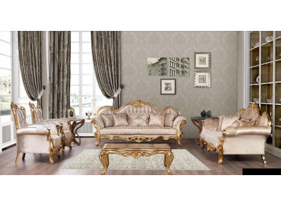 Garnituurset 5-delig bankstel 3+3+1+1 zits salontafel bank fauteuil banken Nieuw
