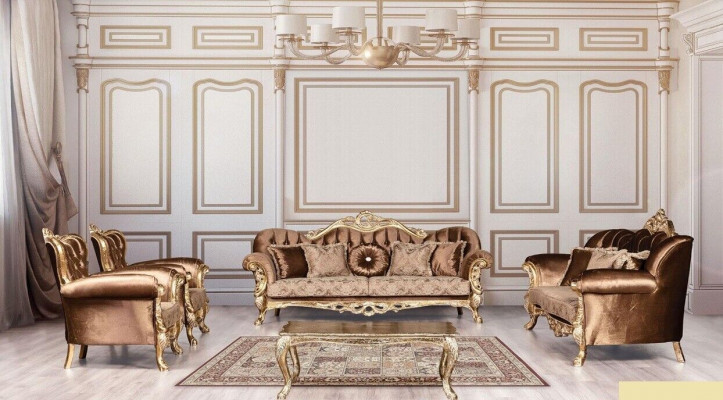 Sofaset 3+3+1+1 Zits bank salontafel Bank Sofa Stoelen Luxe set van 5 delen