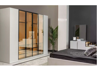 Kledingkast meubels kast Italiaanse stijl luxe slaapkamerkasten