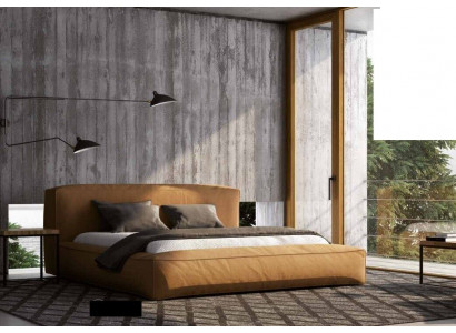 Ontwerp Bed Dubbel Modern Hotel Textiel Luxe Slaapkamer Bedden Bedframe