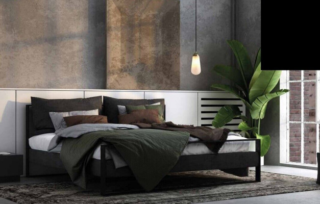 Bed Dubbel Modern Hotel Textiel Luxe Slaapkamer Bedden Bedframe Ontwerp