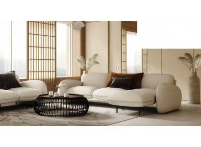 Hoekbank L-vorm Zitplaatshoek banken Stof Woonkamer Ontwerp Bankstellen Stoffering Modern