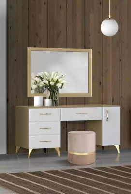 Slaapkamer set Bed 2x Nachtkastje Commode 7delig Design Luxe