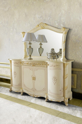Console met spiegel Luxe console commode Klassieke consoles Italië Nieuw
