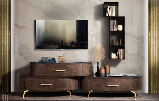 rtv tv Kast Tafel Woonkamer Ladenkast Tv-meubel Hout Modern Meubels