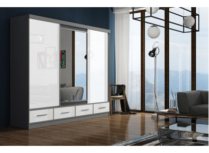 Ontwerp Italiaanse houten kast kasten kledingkast slaapkamermeubels nieuw