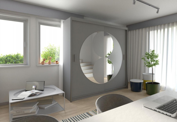Multifunctionele kast 203cm Opbergrek Kledingkast Garderobe Nieuw Rek