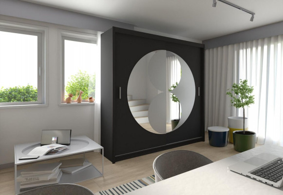 Multifunctionele kast 203cm Opbergrek Kledingkast Garderobe Nieuw Rek