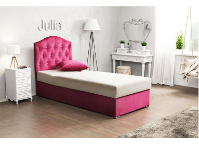 Meubels 120x190 gewatteerde textielbedden luxe design frame Chesterfield eenpersoonsbed