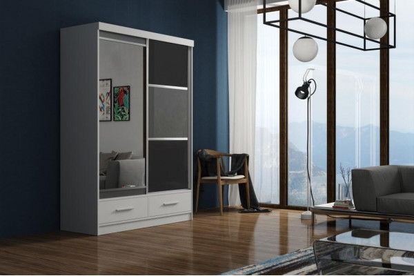 Kast Moderne Stijl Kasten multifunctioneel Planken Kledingkast Slaapkamer Hout