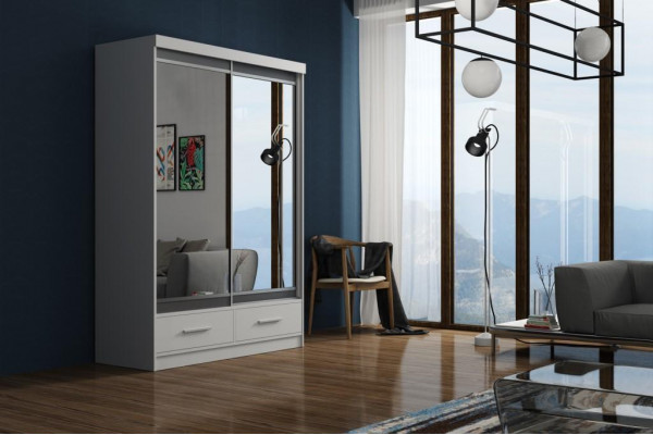 Slaapkamer kledingkast 2-deurs houten wandkast kledingkasten 150cm nieuw