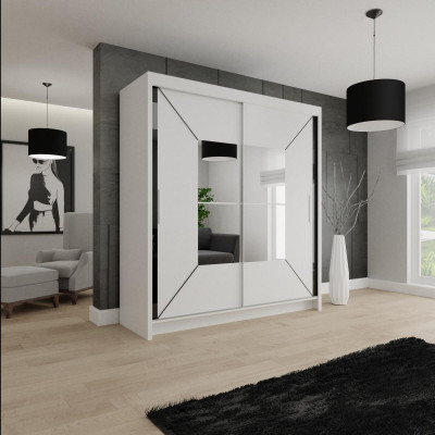 Hoge glans plankenkast kast plank kast kasten 180cm garderobe kledingkast