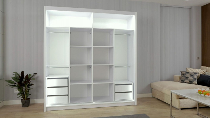 Ontwerp slaapkamermeubels Multifunctioneel rek Kledingkasten Kledingkast Kast