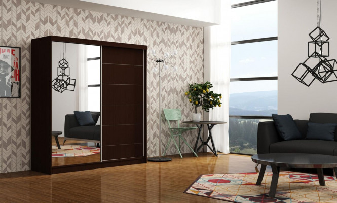 Ontwerp slaapkamerkasten kleding hout nieuw luxe kast zweefdeuren