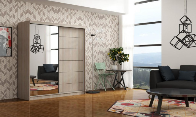 Ontwerp slaapkamerkasten kleding hout nieuw luxe kast zweefdeuren