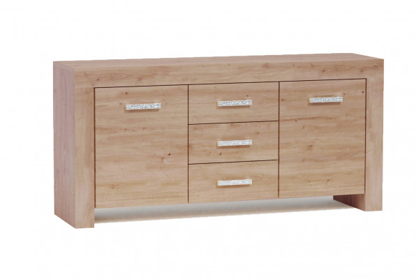 Ontwerp meubels stoffen houten console dressoir laag moderne commode luxe Italië