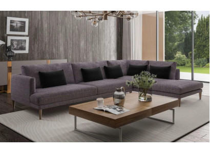 Wooneilandbank Bank Hoekbanken L-vorm Stoffen meubels Modern interieur