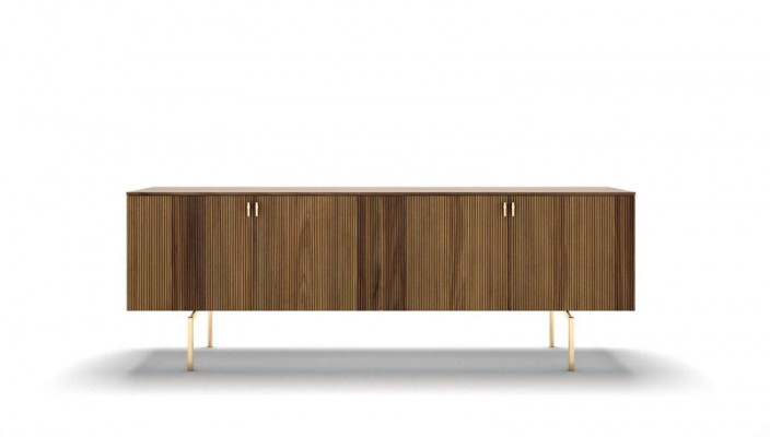 Hoge woonkamer commode, luxe dressoir, vrijstaande kast, moderne buffetkast.