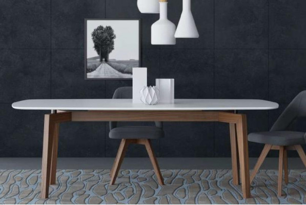 Grote eettafel Moderne keukenmeubels Luxe tafels Houten meubels
