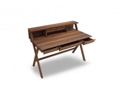 Echt houten bureau Houten meubels Moderne computertafel met laden