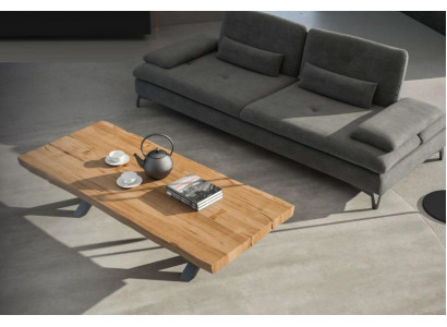 Echt houten salontafel Rechthoekige tafel Theetafel Moderne woonkamertafel