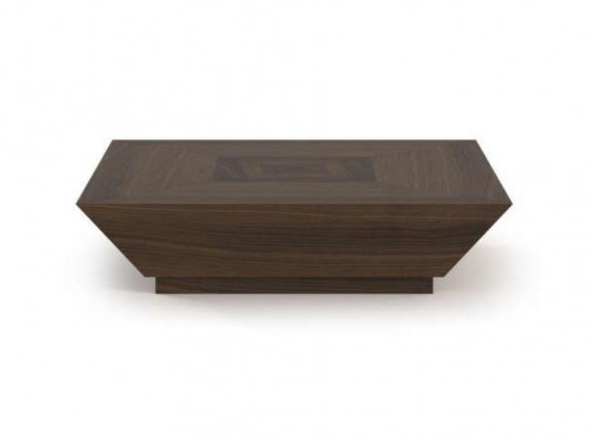 Salontafels Rechthoekige Luxe Designer Tafels Walnoot Natuur