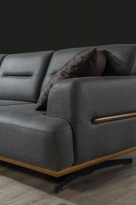 Sofaset 3+2+1 zits set Design banken Beklede banken Moderne Nieuw