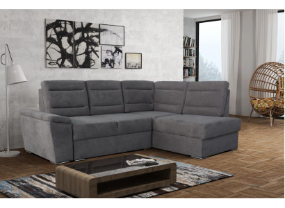 Slaapbank Relax Zitmeubel Woonlandschap Bank Bank Hoekbank L-vorm Bekleding Nieuw