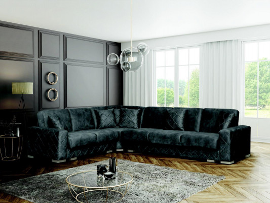 Ontwerp Sofa Hoekbank Fluweel Woonlandschap Meubels Bank L-vorm Slaapbank Bankstellen Nieuw