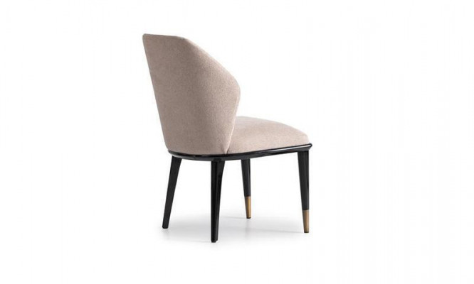 Luxe eetkamer eetgroep eethoek eettafel stoelen beige set 9-delig hout