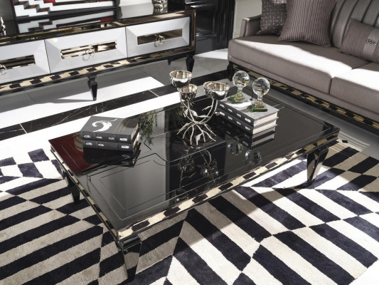 Garnituur 4-zits bankstel stoffen sofa salontafel grijs tv-meubel set 3-delig