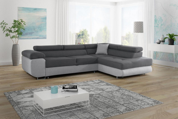 Ontwerp slaapbank meubel textiel gestoffeerde bank bank L-vormige hoekbank moderne hoekbank