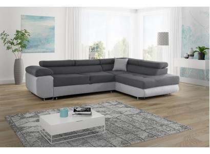 Ontwerp slaapbank meubel textiel gestoffeerde bank bank L-vormige hoekbank moderne hoekbank