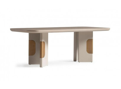 Moderne eettafel Tafel Eettafel Hout Eethoek Beige Eetkamerontwerp