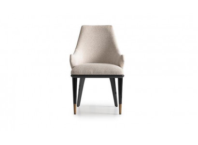Groep eetkamerstoelen keukenstoelen set 2-delig stoelen fauteuils beige