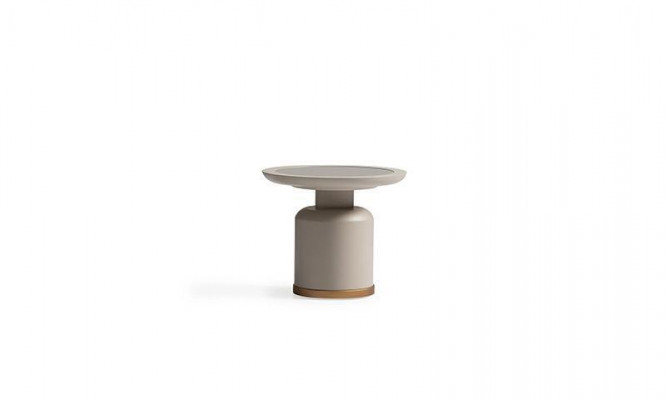 Bijzettafel Koffietafel Salontafel Beige Woonkamer Hout