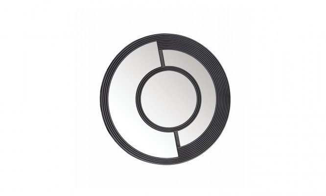 Wandspiegel Rund Spiegel Dekorative Modern Design Wohnzimmer Schwarz Spiegel Rond Decoratief Modern Ontwerp Woonkamer Zwart
