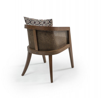 Eetkamer houten stoel design armstoel moderne meubels inrichting stoelen