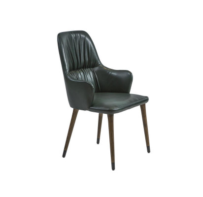 Stoel met armleuningen Moderne Luxe Designer Armleuning stoel Gestoffeerde zitting