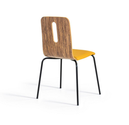 Gele stoel modern design meubels inrichting luxe eetkamerstoelen nieuw