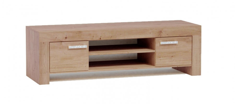 Woonkamer wandmeubel set groep garnituur vitrine dressoir 4-delig houten meubelrek.