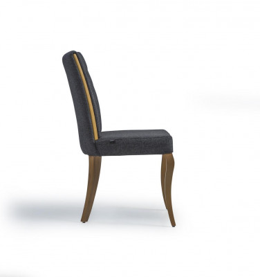 Luxe eetkamermeubelen ontwerper Grijze stoel Nieuwe inrichting Moderne stoelen