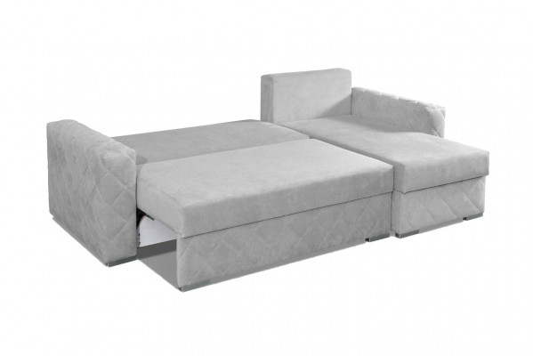 Woonlandschap Luxe hoekbank slaapbank kast bekleding relax zitmeubel bank