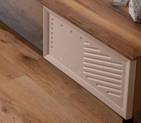 Stijlvolle woonkamer wandkast ontwerper RTV houten salontafel 2x planken