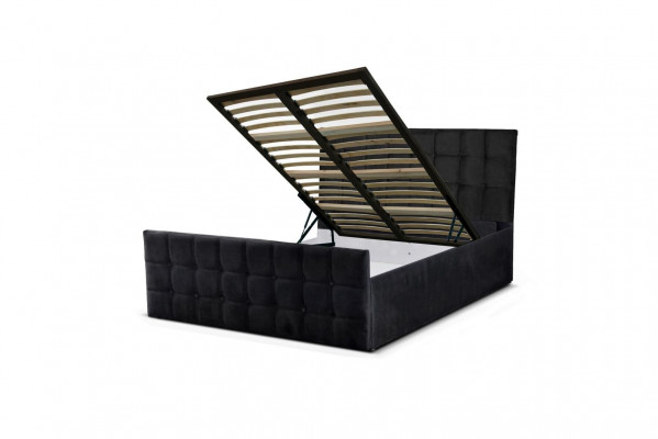 Moderne slaapkamermeubels Gestoffeerd Ontwerp Textiel Bed 180x200 Bedden Rood Tweepersoons