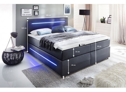 Luxe slaapkamer Modern Bed Bekleding Ontwerp Luxe Inrichting Dubbel Nieuw