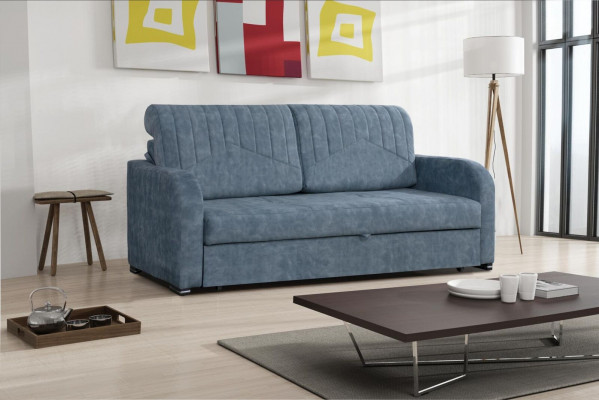 Woonlandschap Relax Velours Bedlade Zit Ontwerp Bank Lounge Bank Slaapbank.